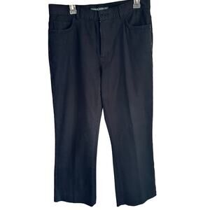 Lauren Jeans Co Ralph Lauren Black Beaded Trim Pants Size 12 Evening Work Dinner